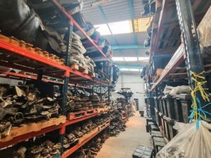 Desmantelan bodegas con más de 60 mil autopartes robadas en Actopan