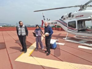 Hidalgo coordina traslado aéreo de órganos para dos pacientes pediátricos