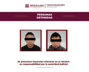 Detienen a dos hombres con droga y un arma en Atitalaquia